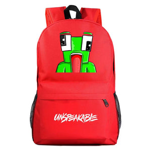 Unspeakable Gaming Backpack Schoolbag Unisex Cosplay Bag