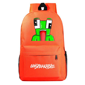 Unspeakable Gaming Backpack Schoolbag Unisex Cosplay Bag
