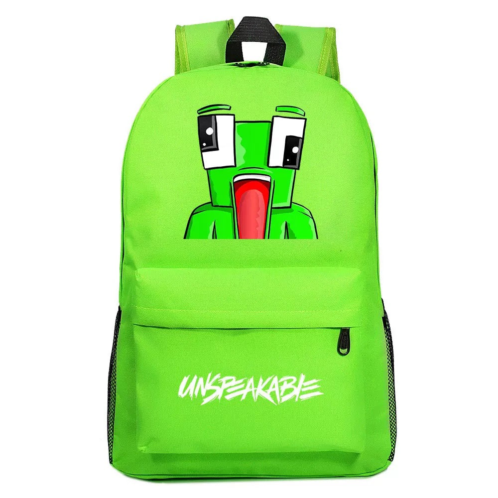 Unspeakable Gaming Backpack Schoolbag Unisex Cosplay Bag