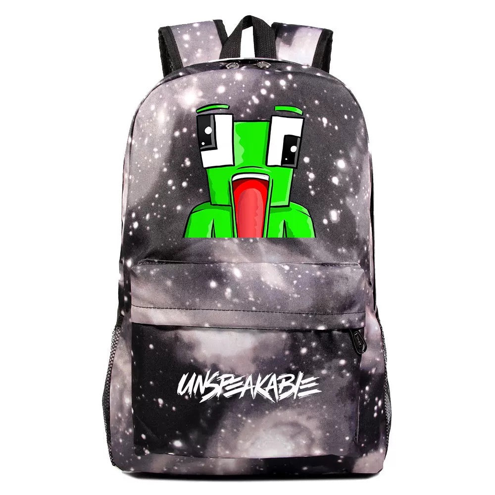 Unspeakable Gaming Backpack Schoolbag Unisex Cosplay Bag