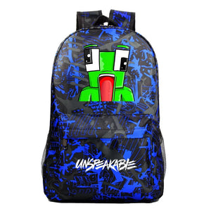 Unspeakable Gaming Backpack Schoolbag Unisex Cosplay Bag