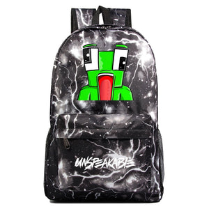 Unspeakable Gaming Backpack Schoolbag Unisex Cosplay Bag