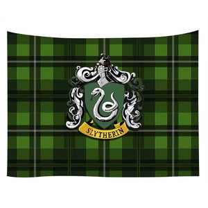 Harry Potter Slytherin #5 Wall Decor Hanging Tapestry Home Bedroom Living Room Decoration
