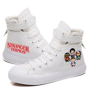 Stranger Things Cosplay Shoes High Top Canvas Sneakers