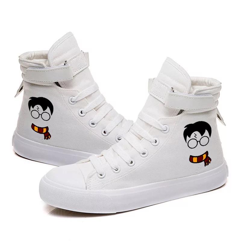Harry Potter Cosplay Shoes High Top Canvas Sneakers