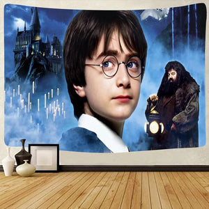 Harry Potter Hogwarts #3  Wall Decor Hanging Tapestry Home Bedroom Living Room Decoration