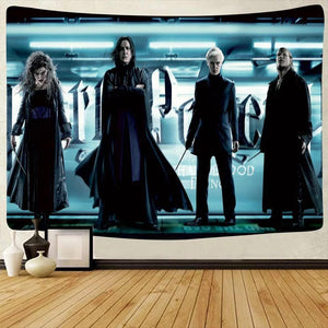Harry Potter Hogwarts #8  Wall Decor Hanging Tapestry Home Bedroom Living Room Decoration