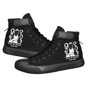 DARLING in the FRANXX Zero Two 02 Cosplay Shoes High Top Canvas Sneakers