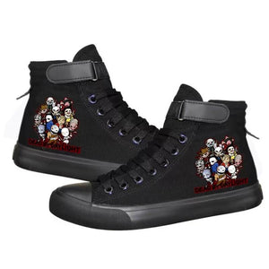Game Dead By Daylight #4 Cosplay Shoes High Top Canvas Sneakers For Kids Adults