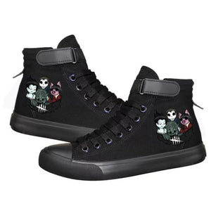 Game Dead By Daylight #2 Cosplay Shoes High Top Canvas Sneakers