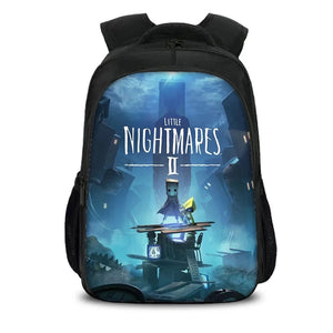 Little Nightmares Backpack School Sports Bag for Boys Girls Kids