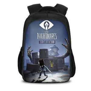 Little Nightmares Backpack School Sports Bag for Boys Girls Kids
