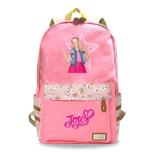 Superstar JOJO  Fashion Canvas Travel Backpack School Bag