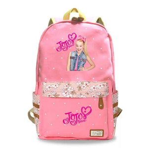 Superstar JOJO  #1 Fashion Canvas Travel Backpack School Bag