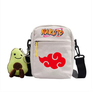 Naruto Uzumaki Sasuke Canvas Shoulder Bag Children Casual Messenger Sling Bags Kids Gifts