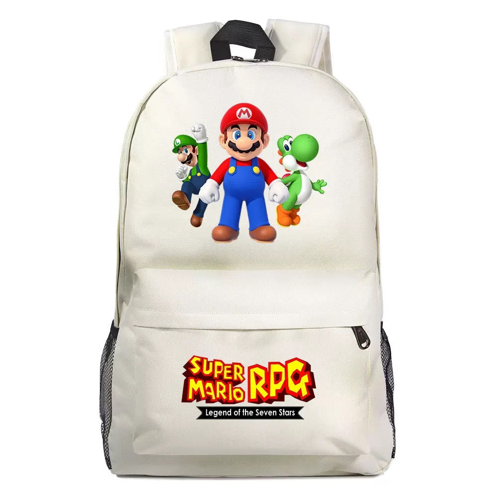 Super Mario RPG Cosplay Backpack Schoolbag Unisex Cosplay Bag for Kids Adults