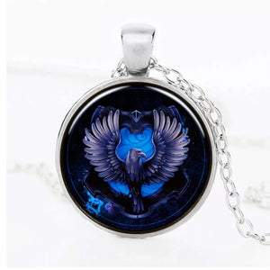 Harry Potter Gryffindor Hufflepuff Ravenclaw Slytherin Necklace Accessories Gifts Halloween Cosplay Pendants Props