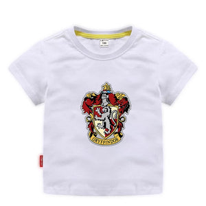 Harry Potter Gryffindor Short Sleeve T-Shirt Fashion Cotton Tee Shirt Tops for Kids Toddler