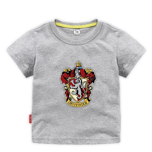 Harry Potter Gryffindor Short Sleeve T-Shirt Fashion Cotton Tee Shirt Tops for Kids Toddler