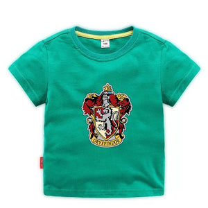 Harry Potter Gryffindor Short Sleeve T-Shirt Fashion Cotton Tee Shirt Tops for Kids Toddler