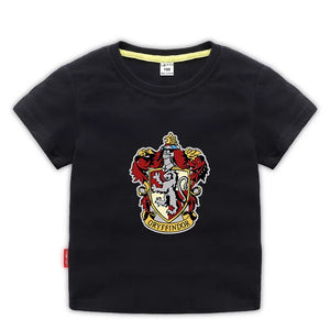 Harry Potter Gryffindor Short Sleeve T-Shirt Fashion Cotton Tee Shirt Tops for Kids Toddler