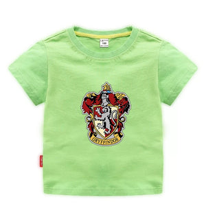 Harry Potter Gryffindor Short Sleeve T-Shirt Fashion Cotton Tee Shirt Tops for Kids Toddler