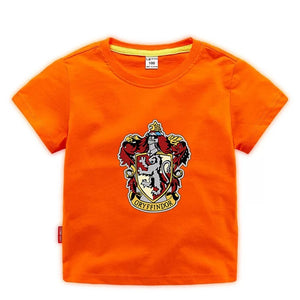 Harry Potter Gryffindor Short Sleeve T-Shirt Fashion Cotton Tee Shirt Tops for Kids Toddler