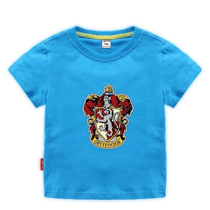 Harry Potter Gryffindor Short Sleeve T-Shirt Fashion Cotton Tee Shirt Tops for Kids Toddler
