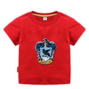 Harry Potter Ravenclaw Short Sleeve T-Shirt Fashion Cotton Tee Shirt Tops for Kids Toddler