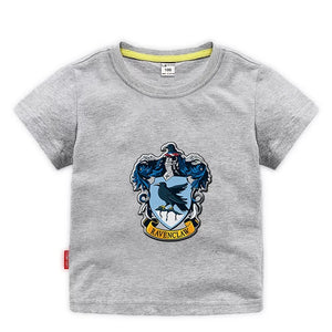 Harry Potter Ravenclaw Short Sleeve T-Shirt Fashion Cotton Tee Shirt Tops for Kids Toddler