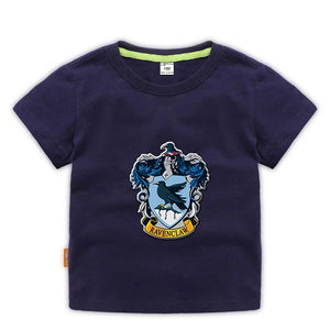 Harry Potter Ravenclaw Short Sleeve T-Shirt Fashion Cotton Tee Shirt Tops for Kids Toddler