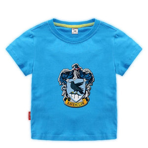 Harry Potter Ravenclaw Short Sleeve T-Shirt Fashion Cotton Tee Shirt Tops for Kids Toddler
