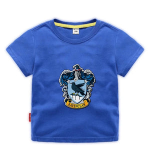 Harry Potter Ravenclaw Short Sleeve T-Shirt Fashion Cotton Tee Shirt Tops for Kids Toddler