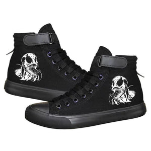 Venom Superhero High Top Sneaker Cosplay Shoes For Kids Luminous