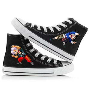 Dragon Ball Goku #1 High Tops Casual Canvas Shoes Unisex Sneakers