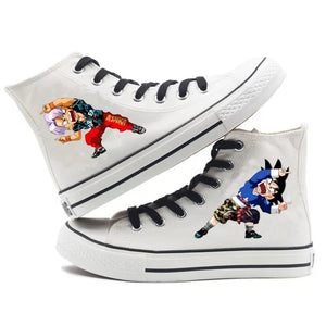 Dragon Ball Goku #1 High Tops Casual Canvas Shoes Unisex Sneakers