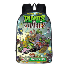 Plants VS Zombies Children Bag Backpack Shoulder Schoolbag