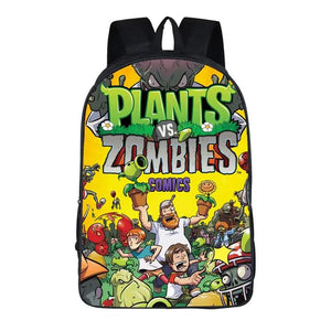 Plants VS Zombies Children Bag Backpack Shoulder Schoolbag