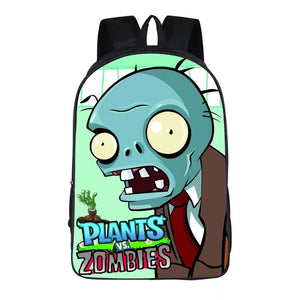 Plants VS Zombies Children Bag Backpack Shoulder Schoolbag
