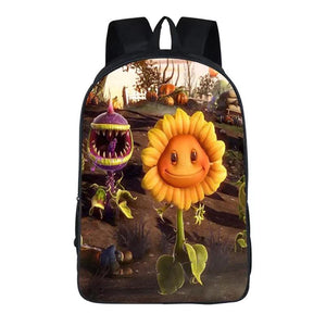 Plants VS Zombies Children Bag Backpack Shoulder Schoolbag