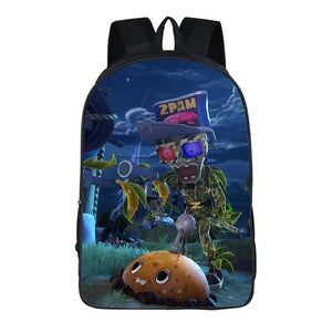 Plants VS Zombies Children Bag Backpack Shoulder Schoolbag