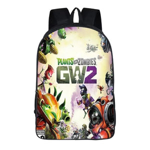 Plants VS Zombies Children Bag Backpack Shoulder Schoolbag
