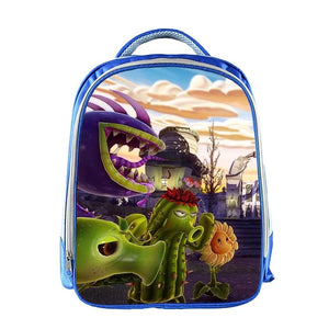 Plants VS Zombies Children Bag Backpack Shoulder Schoolbag For Kids