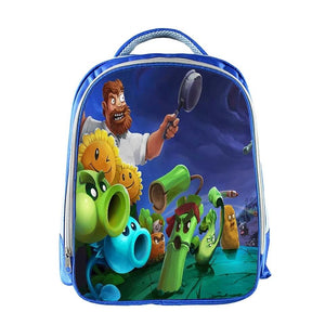Plants VS Zombies Children Bag Backpack Shoulder Schoolbag For Kids