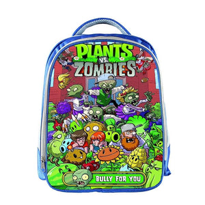 Plants VS Zombies Children Bag Backpack Shoulder Schoolbag For Kids