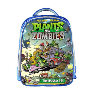 Plants VS Zombies Children Bag Backpack Shoulder Schoolbag For Kids