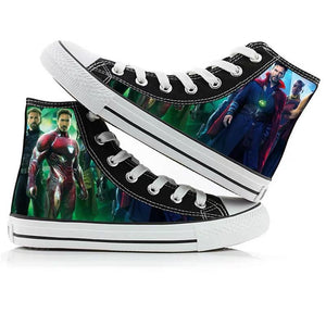 Avengers Endgame Doctor Strange High Tops Casual Canvas Shoes Unisex Sneakers For Kids