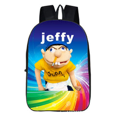 Jeffy Backpack School Sports Bag for Kids Boy Girl