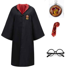 Harry Potter Cosplay  Robe Cloak Clothes Gryffindor Quidditch Costume Magic School Party Uniform