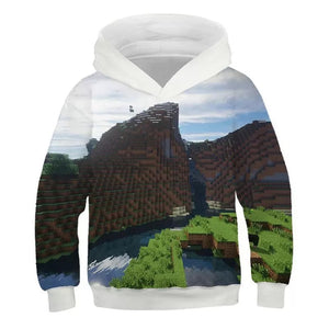 Minecraft Creeper 3D Printed Sweater Sweatshirt for Youth Kids